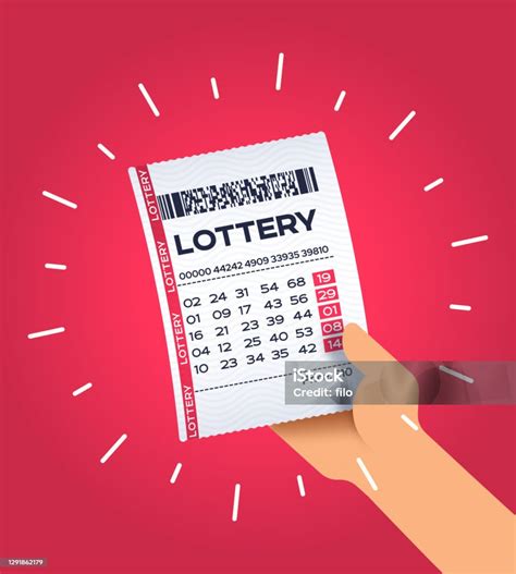 image of winning lottery ticket.